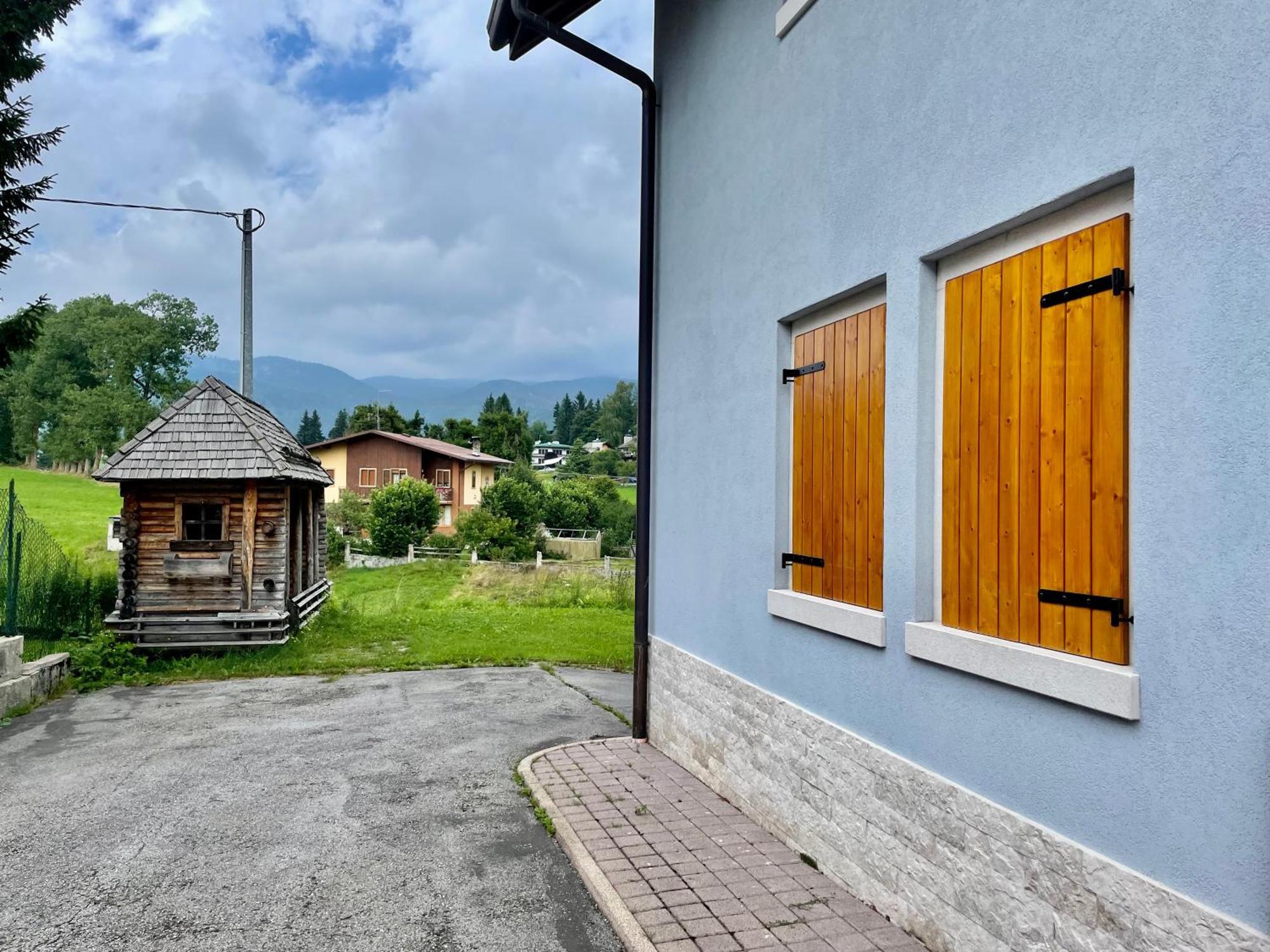 Villa Iris Asiago - Giardino E Parcheggio Exterior foto